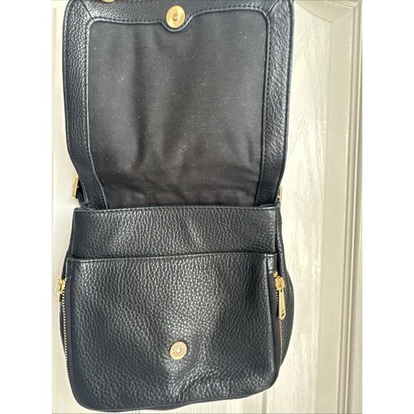 Fossil Purse Bag Backpack Black Small Leather Compact Design - Picture 4 of 11